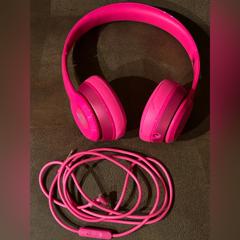 Pink Beats Solo Headphones